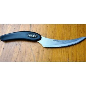 Miracle Blade III The Perfection Series Stainless Steel Filet Serrated Knife 6"